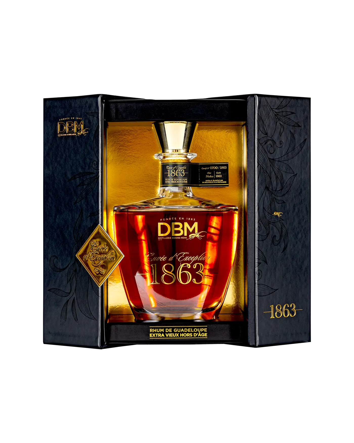 Coffret bouteille 1863
